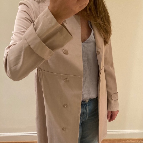 NEW Trench Coat MAX and Co (by MaxMara) with removable padded lining Size US6 - Picture 9 of 17